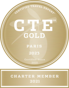 Cassie Tetro, Certified Paris Travel Expert Badge
